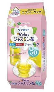 伊藤園 ワンポット RELAX ジャスミン茶 エコティーバッグ 3.0G×50袋 ×4個