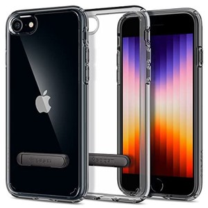 SPIGEN IPHONE SE3 ケース 第3世代 2022 IPHONE SE2 ケース 第2世代 IPHONE7用ケース IPHONE8用 ケース [ キックスタンド搭載 ] 全透明 