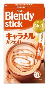 AGF ブレンディスティック キャラメルカフェオレ 8本 ×6箱 【 スティックコーヒー 】