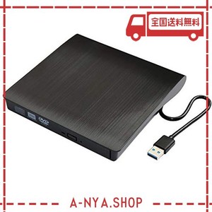 USB 3.0/TYPE-C スリム 外付け DVD RW CDライター ドライブ バーナー リーダー プレーヤー 光学ドライブ ノートパソコン PC用