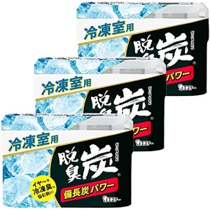 [ 脱臭炭 冷凍室用 ]【まとめ買い】 冷凍庫 脱臭剤 70G×3個 備長炭パワー (冷凍保存臭をしっかり脱臭) 冷蔵庫 キッチン 消臭 消臭剤