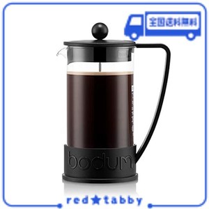 BODUM ボダム BRAZIL ブラジル フレンチプレス コーヒーメーカー 350ML ブラック【正規品】 10948-01J