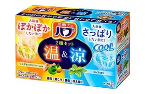 バブ温&涼 2種セット 12錠入 [医薬部外品]入浴剤本体