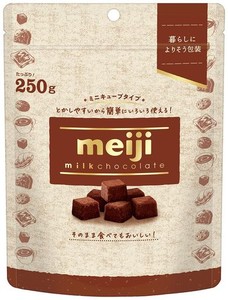 明治 ミルクチョコレートミニキューブ250G×10個