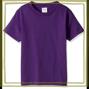 [プリントスター] 半袖 Tシャツ 5.6オンス へヴィー ウェイト Tシャツ 00085-CVT_K ボーイズ パープル 110CM