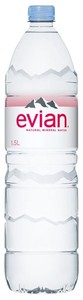EVIAN(エビアン) 伊藤園 EVIAN 硬水 ミネラルウォーター ペットボトル 1.5L×12本 
