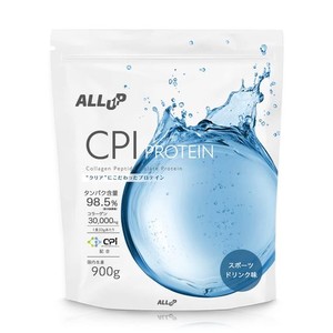 ALLUP CPIプロテイン CPI スポーツドリンク風味 900G スポーツドリンク レモン ヨーグルト コラーゲン プロテイン コラーゲンペプチド コ