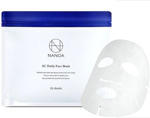 (ナノア)NANOA デイリー フェイスパック 医師が大注目のヒト幹細胞 シートマスク エイジングケア EGF 保湿 高級コットン 顔パック 30枚入