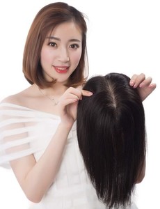 HIYE ヘアピース 部分ウィッグ 人毛 超リアル 人工皮膚 分け目 用 通気性 頭頂部ウィッグ レディース 薄毛隠し 女性 白髪隠し 円形脱毛症