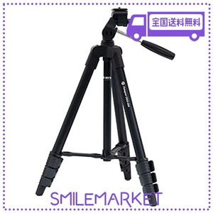 FOTOPRO 三脚 120CM 4段階 調節 小型 3WAY 雲台 収納袋 ビデオカメラ カメラ デジカメ 一眼レフ 対応 アルミ製 DIGI-204 BK ブラック