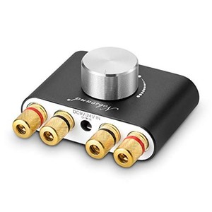 2021 NOBSOUND NS-01G PRO パワーアンプ BLUETOOTH 5.0 100W アンプ スピーカー用 デジタルパワーアンプ HIFI オーディオ 電源付き (ブラ