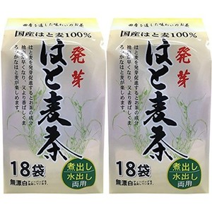 ゼンヤクノー 発芽はと麦茶(ティーバッグ) 18P×2個