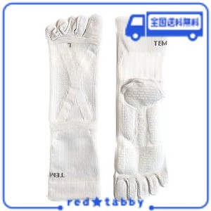  (XL, WHITE)テンペスト SOCKS ソックス 五本指 グリップ 滑り止め アメフト バスケ ラグビー 野球 フットサル 足底 サポーター (XL, WHI