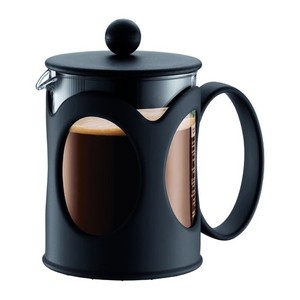 BODUM ボダム コーヒーメーカー コーヒープレス KENYA ケニヤ フレンチプレス コーヒーメーカー 500ML ブラック ステンレスフィルター ガ