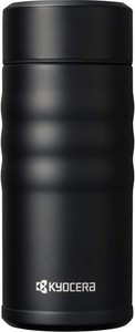 京セラ 水筒 セラミック コーヒー ボトル マグボトル 350ML スクリュー式 内面セラミック加工 真空断熱構造 保温 保冷 CERAMUG セラマグ 