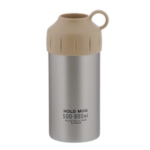 ベストコ ステンレス ペットボトル ホルダー 500ML 600ML ステンレス NQ-0003 500~600ML用 HOLD MUG