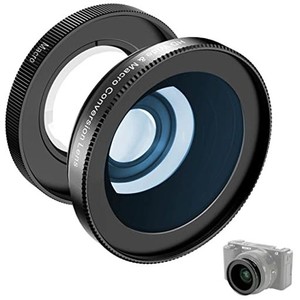 2イン1 18MM HD 広角/10倍マクロレンズ SONY ZV-1F SONY APSC ZV-E10 A5000/6000シリーズカメラに対応