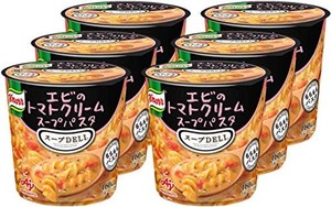 味の素 クノール スープ DELI エビのトマトクリームスープパスタ 41.2G×6個 (カップスープ スープ パスタ 食品 まとめ買い)