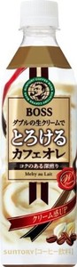 サントリー コーヒーボス とろけるカフェオレ 500ML×24本