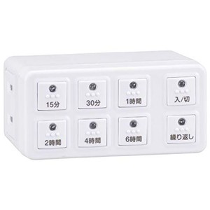オーム電機 ボタン式デジタルタイマー タイマー付き コンセント タイマースイッチ 電源 AB6H 04-8883 HS-AB6H OHM