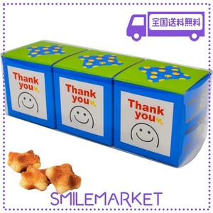 ワッフル・ケーキの店 R.L(エール・エル) エールエル メッセージ クッキー コロコロワッフル キューブ THANKYOU 3個