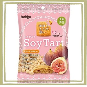 北陸製菓 HOKKA 素材でカラダ想い ソイタルト[豆乳 おから 大豆 いちじく] 75G×10袋