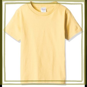 [プリントスター] 半袖 Tシャツ 5.6オンス へヴィー ウェイト Tシャツ 00085-CVT_K ボーイズ ライトイエロー 100CM
