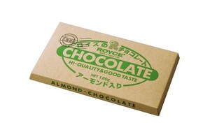 ROYCE’(ロイズ) 板チョコレート アーモンド 120グラム (X 1)