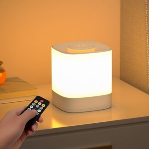 ベッドサイドランプ ナイトライト 授乳ライト テーブルランプ LEDランプ - 間接照明 充電式 4000MAH大容量バッテリー内臓 タッチセンサー