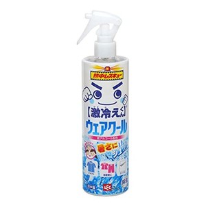 レック 熱中レスキュー 激冷えくん ウェアクール 400ML (消臭 除菌) ひんやり冷感長持ち 室内にも対応