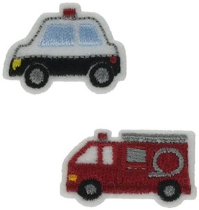 パイオニア ワッペン パトカー ・ 消防車 各1枚入 RG351-25032