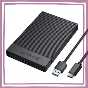 SAN ZANG MASTER 2.5インチ HDD ケース USB 3.1 6GBPS接続 SATA UASP対応 SSD ケース 2.5インチ 工具不要 HDD外付けケース 簡単着脱 ハー