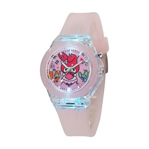 サンリオ 腕時計 子供 ォーツ時計 腕時計 軽量 クオーツ腕時計 ウォッチ 光る腕時計 格好良い シンプル腕時計 うで時計 かわいい ウォッ