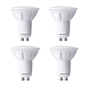 LAMPAOUS LED電球 GU10口金 5W - 50Wハロゲン相当 - 調光調色可能 スマート電球 - 2700 K〜6500 K - 電球色、昼白色、温白色、 無段階調