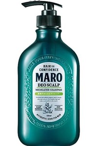 【医薬部外品】 MARO デオ スカルプ シャンプー メンズ 薬用 ノンシリコン 超濃密泡 480ML 本体