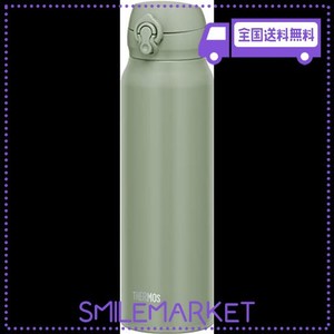 サーモス 水筒 真空断熱ケータイマグ 750ML スモークカーキ 飲み口外せてお手入れ簡単 軽量タイプ ワンタッチオープン 保温保冷 JNL-756 