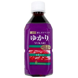 三島食品 赤しそドリンク ゆかり 340ML×4本