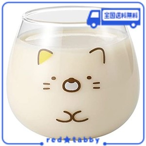 金正陶器 「 すみっコぐらし 」 ねこ ゆらゆら タンブラー グラス 320ML 日本製 363104