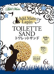 アドメイト(ADD.MATE) ラパン LAPIN トワレットサンド 6L うさぎ用