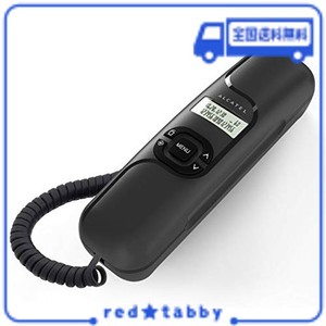 ALCATEL (アルカテル) T16 電話機 ナンバーディスプレイ おしゃれ シンプル 固定電話機 シンプルフォン コンパクト 小型 壁掛け 受付用 