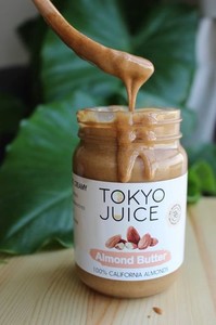 TOKYO JUICE オリジナル アーモンドバター 250G 砂糖不使用 無添加 TOKYO JUICE ALMOND BUTTER NO SUGAR, NO PALM OIL, NO PRESERVATIVES