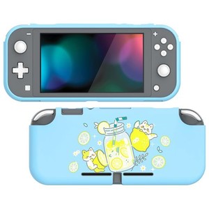 PLAYVITAL SWITCH LITEに対応するカスタム保護ケース(ソフト)、SWITCH LITEに対応用ケースカバー(ソフト)【レモネード キティ】