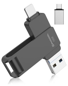 【専用アプリ不要】4IN1 IPHONE対応 USBメモリ アプリ不要 256GB データ移行 USB スマホ 写真データ保存 IOS/USB/TYPE-C/MICRO USB搭載 