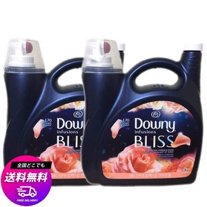 [2本セット] DOWNY ダウニー インフュージョン BLISS スパークリングアンバー&ローズ 3.4L