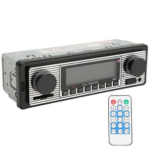 USB カーラジオ カーオーディオ ワイヤレスカーラジオ オーディオプレイヤー 再生モード FM 87.5-108MHZ BLUETOOTH MP3/WMA/WAV/FLAC ス