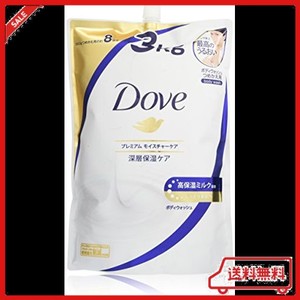 DOVE(ダヴ) DOVE ダヴ ボディウォッシュ プレミアム モイスチャーケア つめかえ用 ボディソープ 3KG 3キログラム (X 1)