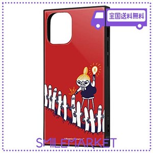 イングレム IPHONE 12 MINI ケース 耐衝撃 カバー KAKU ムーミン MOOMIN リトルミイとニョロニョロ