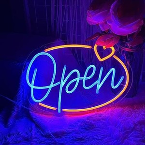 OPENネオンサインLED オープン看板ネオンサイン クラブ,居酒屋 飲食店 喫茶店 娯楽場所,雑貨,バー 3段階調光可能 雰囲気作り 壁装飾 ライ