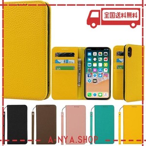 EASTWAVE アイフォン IPHONE X ケース 牛革 本革 IPHONE XS ケース 手帳型 IPHONEX IPHONEXS 財布型カバー 本革 手帳型 携帯スマホカバー