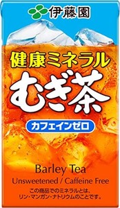 伊藤園 健康ミネラルむぎ茶 紙パック 125ML×18本